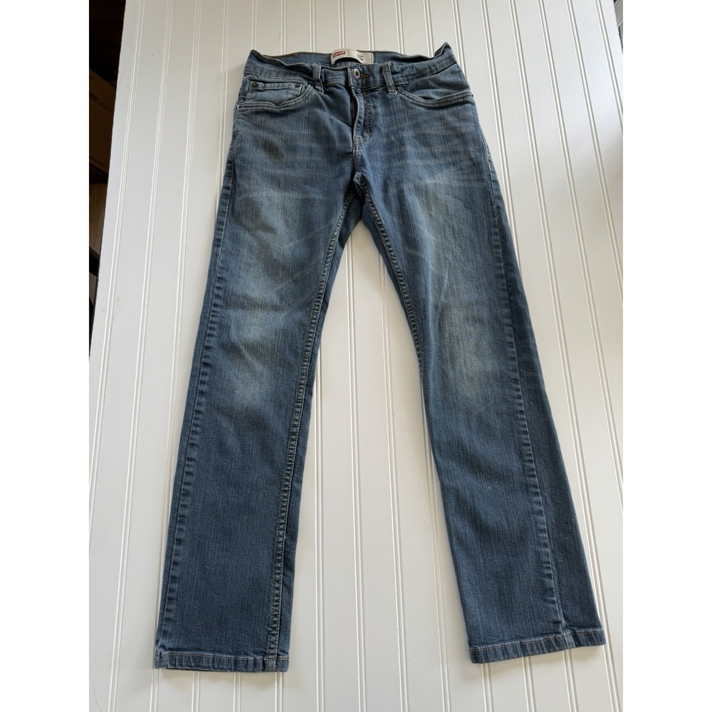 Levis 511 Boys‎ 16 Reg 28x28 Slim Jeans Medium Wash Stretch Denim